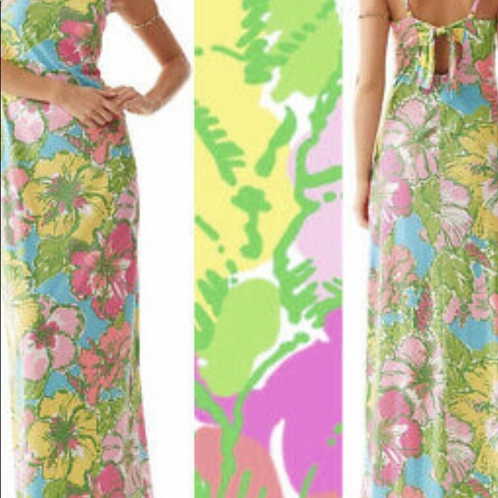🪷🅿️Lily  Pulitzer Big Flirt Maxi B